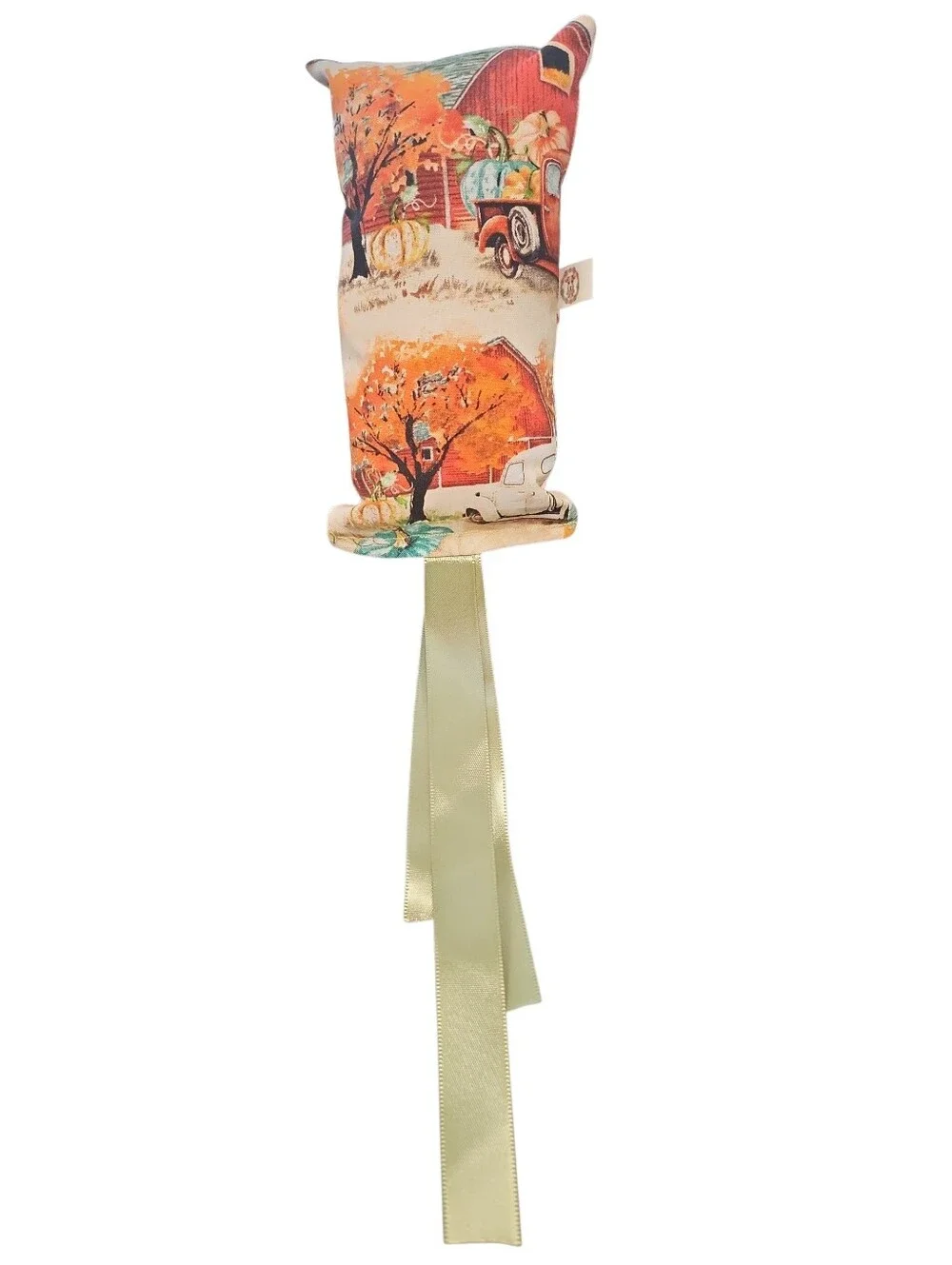 Harvest Fall Farm Pickup Truck Thanksgiving Catnip Kicker Tassle Toy